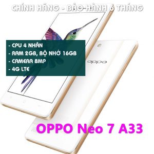 [Giá Sốc] điện thoại Oppo Neo7 A33 ram 2G/16G có 4G mới Chính hãng, chơi TikTok, zalo FB Youtube ngon lành - Giá chỉ từ ₫789.000 - ₫899.000