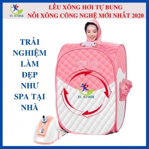 Lều xông hơi cao cấp Beauty Spa tự bung, công nghệ nồi xông mới nhất, Trải nghiệm làm đẹp ngay tại nhà