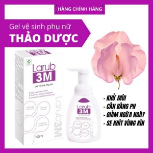 Gel Vệ Sinh Âm Đạo Thảo Dược Larub 3M Cho Mẹ Bầu Mẹ Sau Sinh - Viêm Âm Đạo, Làm Hồng, Se Khít Vùng Kín - Giá Chỉ ₫79.000