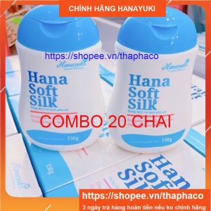 Dung Dịch Vệ Sinh Hanayuki - COMBO 20 CHAI - Hana Soft Silk - Giá Chỉ ₫1.570.000