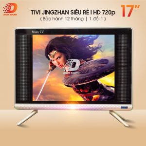 [Siêu rẻ] TIVI JINGZHAN 17 INCH I HD 750p Âm thanh sống động Sử dụng tiện lợi - Giá Chỉ ₫1.250.000