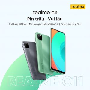 Điện Thoại Realme C11 (2GB/32GB) - Hàng Chính Hãng - Giá Chỉ ₫2.690.000