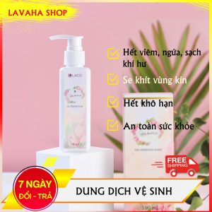 Dung dịch vệ sinh phụ nữ Laco Marosa se khít và làm hồng vùng kín, hết viêm ngứa, khô hạn, sạch khí hư 125ml  - Giá Chỉ ₫158.000