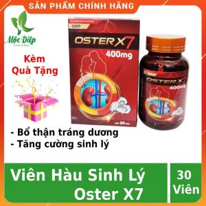 Viên uống Tăng Cường Sinh Lý Nam ❤️CHÍNH HÃNG👍 Viên hàu Oster x7 ❤️Giúp bổ thận tráng dương, tăng cường sinh lực - Giá Chỉ ₫280.000