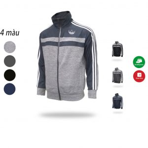 Áo khoác nỉ nam chất thun thể thao- nguyên phụ liệu xuất dư- full tem tag[Có size 90kg]
