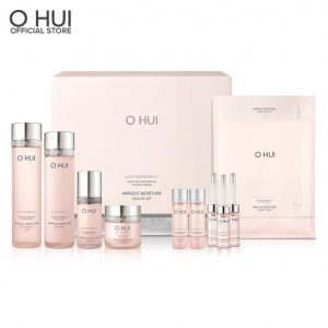 Bộ Mỹ Phẩm Dưỡng Ẩm 8 Món OHUI Miracle Moisture 411ml - Giá Chỉ ₫4.900.000