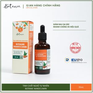 Tinh nghệ nano Botanie Nanocumin - Giảm đau dạ dày, hỗ trợ điều trị viêm loét dạ dày (35mL) - Giá Chỉ ₫158.400