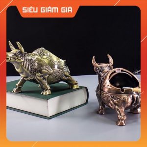 Gạt tàn thuốc lá hợp kim kẽm Hoàng Gia họa tiết thủ công tinh xảo cao cấp sang trọng - Giá chỉ từ ₫129.000 - ₫179.000