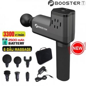 Súng massage cầm tay điều trị đau cơ bắp căng cơ Booster T - 126W, 6 đầu - BẢO HÀNH 12 THÁNG - Giá chỉ từ ₫1.500.000 - ₫1.900.000
