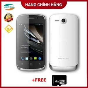 Điện thoại Viettel V8408 (có cam trước) 2 sim 2 sóng - Dùng phát wifi , xem youtube, nghe gọi - Hỗ trợ 3G,Wifi Fullbox - Giá Chỉ ₫399.000