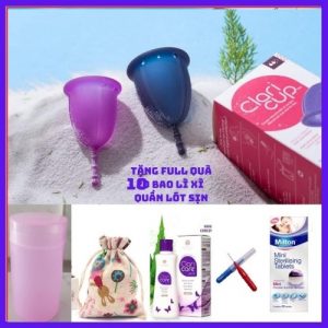 Cốc Nguyệt San CLARICUP Nhập Khẩu Pháp 🍓 Tặng Full Quà +Quần Lót 🍓 - Giá Chỉ ₫590.000 - ₫675.000