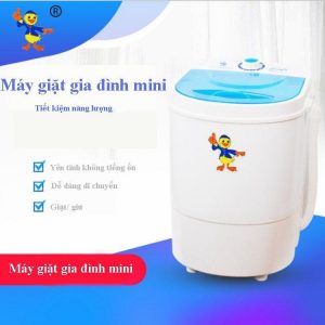 Máy giặt mini cao cấp Máy giặt vắt quần áo gia dụng mini Giá rẻ đặc biệt phù hợp dành cho học sinh sinh viên - Giá Chỉ ₫684.040