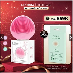 Máy rửa mặt Halio Sensitive Facial Device dành cho da nhạy cảm