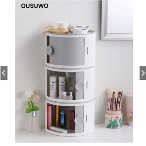 Kệ Để Mỹ Phẩm Cao Cấp, Kệ Để Giấy Vệ Sinh Đồ Nhà Tắm Đa Năng Dán Tường Tiện Lợi osuwo