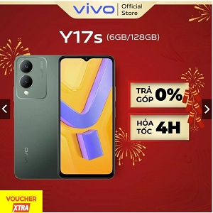 Điện thoại vivo Y17s (6GB+128GB) - Hàng Chính Hãng - 1 đổi 1 tháng đầu tiên - Bảo hành kỹ thuật 12 tháng