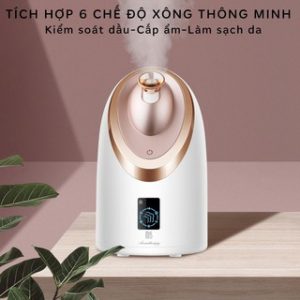 Máy Xông Hơi Mặt Nóng Lạnh Loại Bỏ Bụi Bẩn 6 Cấp Độ Xông Nano Ino MKS [Hàng Chính Hãng]