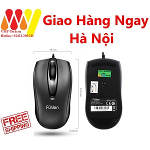 Chuột dây Fuhlen L102 - Bảo hành 2 năm - kết nối USB