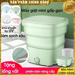[FreeShip - Bảo hành] Máy giặt mini Yangzi gấp gọn thông minh chính hãng, vắt khô và khử trùng bằng công nghệ Blue Ag  Giá Chỉ ₫1.679.000