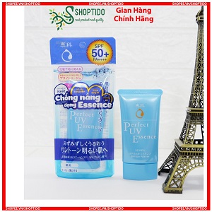 [Mã COSHOT03 giảm 10% đơn 350K] Kem Chống Nắng SENKA Perfect UV Essence SPF50+ PA++++ 50gr Npp Shoptido