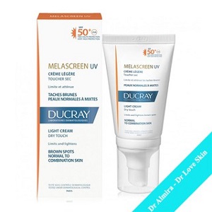 [ MẨU MỚI ] KEM CHÔNG NẮNG DÀNH CHO DA DẦU HỖN HỢP NGỪA LÃO HÓA Ducray Melascreen UV Light Cream SPF50
