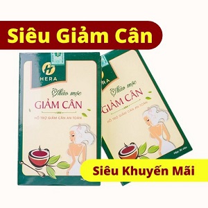 Thảo Mộc Giảm Cân Hera ❤️Tặng Quà xinh❤️Giảm Cân Hera plus - Hỗ trợ giảm béo an toàn, không mệt mỏi