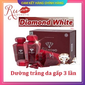 [CHÍNH HÃNG- KHUYẾN MẠI ] MUA 3 TẶNG 1 - Viên uống trắng da Beauty Diamond White [FREESHIP].