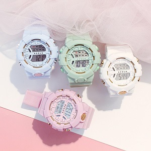 Đồng hồ điện tử nam nữ thể thao Shhors AOSUN chạy kim và số điện tử cực chất size 30MM