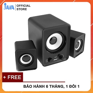 [Bass Cực Mạnh] Bộ 3 Loa Máy Tính PC Cao Cấp 2.1 - Loa vi tính Âm Bass Echo Hay - Nhỏ Gọn