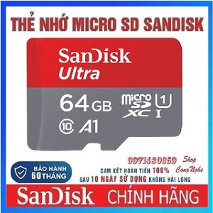 Thẻ nhớ MicroSDHC 64GB 32GB SanDisk Ultra Class 10 667x 100MB/s