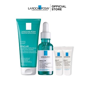 Bộ dưỡng chất giảm mụn, giảm thâm và hỗ trợ thu nhỏ lỗ chân lông La Roche-Posay Effaclar Serum