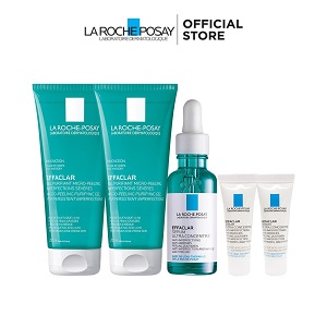 Bộ tinh chất giảm mụn, giảm thâm và hỗ trợ thu nhỏ lỗ chân lông La Roche-Posay Effaclar Serum