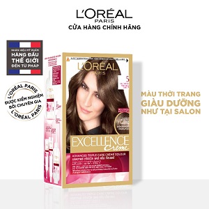Màu nhuộm dưỡng tóc phủ bạc L'Oreal Paris Excellence Crème 172ml