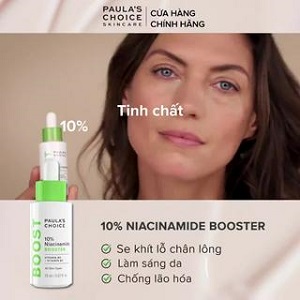 Tinh chất se khít lỗ chân lông và làm sáng da Paula’s Choice 10% Niacinamide Booster - 20ml 7980