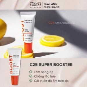 [Mã FMCGMALL giảm 8% đơn 250K] Tinh chất dạng kem làm sáng da cao cấp Paula's Choice Resist C25 Super Booster 15ml-7850
