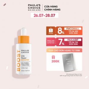 Tinh chất tăng cường làm sáng da ngăn ngừa lão hóa chứa Vitamin C Paula's Choice C15 Super Booster 20ml 7770