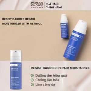Kem dưỡng ẩm tái tạo hàng rào bảo vệ da chứa Retinol Paula's Choice Resist Barrier Repair Moisturizer 50ml mã: 7610