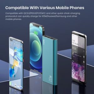 Sạc Dự Phòng TOPK I1007P 20W PD QC3.0 10000mAh Sạc Nhanh Hiển Thị Màn Hình Điện Tử