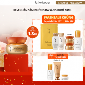 Kem dưỡng Nhân Sâm ngăn ngừa lão hóa Sulwhasoo Concentrated Ginseng Renewing Cream Ex 10ml