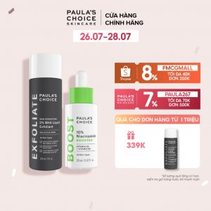 Bộ sản phẩm chăm sóc da hỗ trợ kiểm soát dầu thừa và thu nhỏ lỗ chân lông của Paula’s Choice - 2010.7980