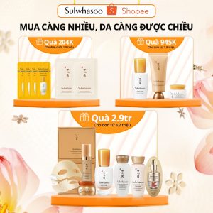 [PHIÊN BẢN MỚI] Tinh Chất Kích Hoạt Ngăn Ngừa Lão Hóa Đầu Tiên Sulwhasoo First Care Activating Serum 60ML
