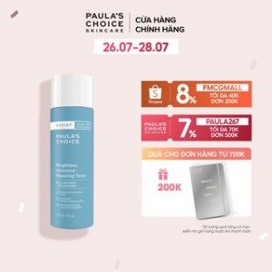 Nước hoa hồng Cân Bằng độ ẩm và Điều Chỉnh Lỗ Chân Lông Paula’s Choice Skin Balancing Pore Reducing Toner 190ml 1350