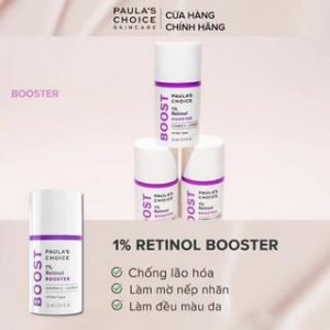 [Mã FMCGMALL giảm 8% đơn 250K] Tinh chất tăng cường chống nám và lão hóa Paula's Choice 1% Retinol Booster 15ml Mã: 7870