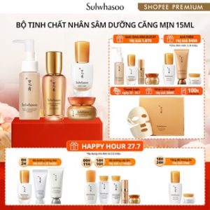[Trial Set] Bộ sản phẩm dưỡng da ngăn ngừa lão hóa chuyên sâu Sulwhasoo Concentrated Ginseng Renewing Set 5 items