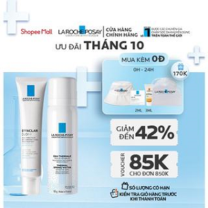 Bộ đôi giảm mụn, ngừa vết thăm và làm dịu da La Roche-Posay Effaclar Duo