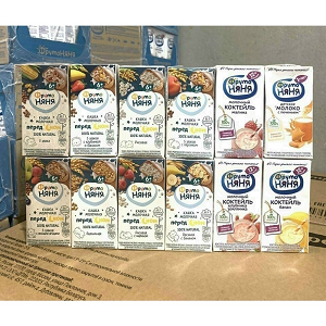 [DATE 12/2022] Sữa đêm Fruto Nga 200 ml đảm bảo 100%, Đủ Vị