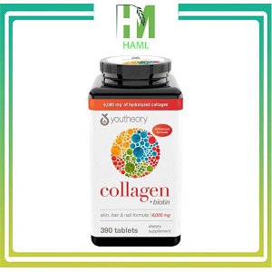 Collagen 390 viên collagen Youtheory Advanced Type 1,2&3 - Viên uống collagen