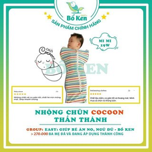 Shop Bố Ken NHỘNG CHŨN COCOON [GIÚP BÉ NGỦ NGON, SÂU GIẤC