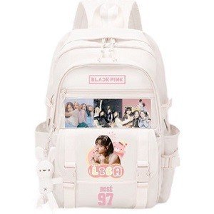 Balo Đi Học Cỡ Lớn Thoáng Khí Chống Thấm Nước Đa Năng In Hình BLACKPINK Thời Trang Cho Nữ