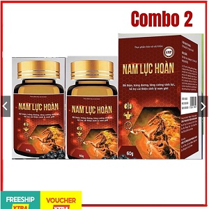 Combo 2 hộp 600 viên- Viên uống tăng cường sinh lý Nam Lực Hoàn giúp Bổ Thận ,tráng dương Giúp giảm đau lưng, mỏi gối