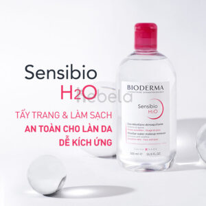 Nước Tẩy Trang Và Làm Sạch Dành Cho Da Nhạy Cảm Bioderma Sensibio H2O 500 ml